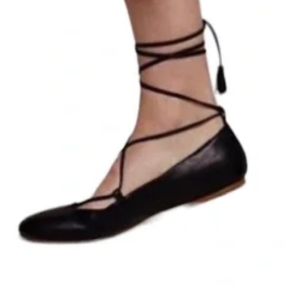 Madewell lace up ballet flats - Picture 7 of 7